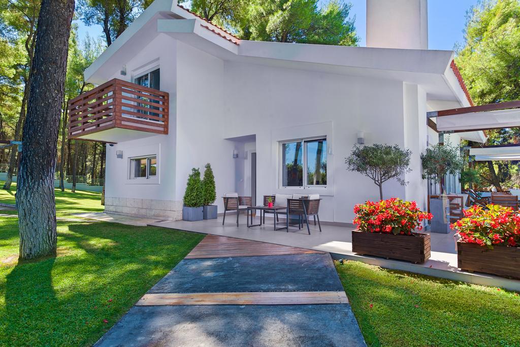 The White Villa At Sani Száni-part Kültér fotó